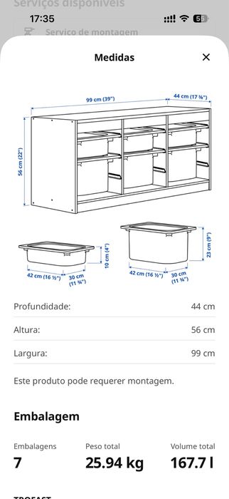 Movel ikea trofast