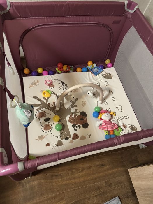 Манеж прямоугольный CARRELLO Grande