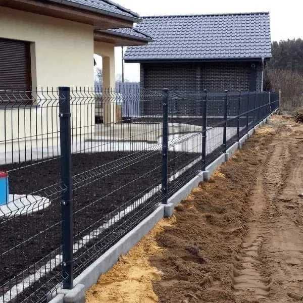 Panel 123 cm fi 4 – kompletne ogrodzenie 49 zł/mb | Podmurówka w cenie