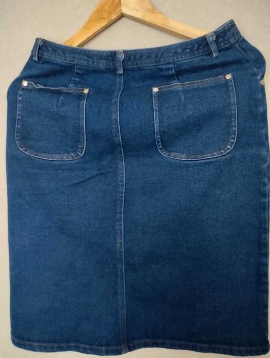 spódnica / spódniczka jeans/ołówkowa z kieszeniami Red herring rozm l
