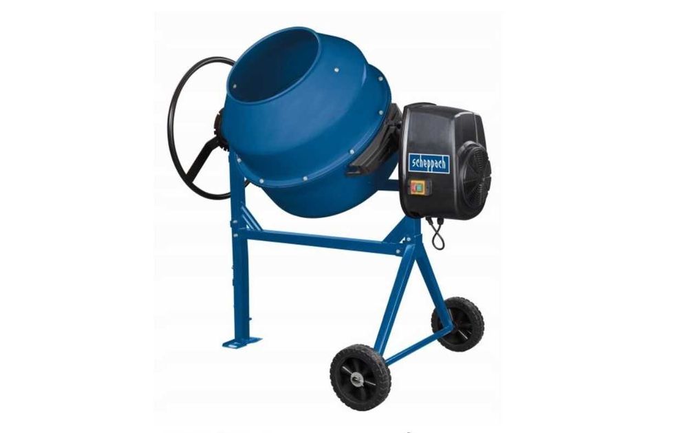 Betoniarka DUŻA 160L Budowlana SCHEPPACH Do Betonu Na kółkach Nowa