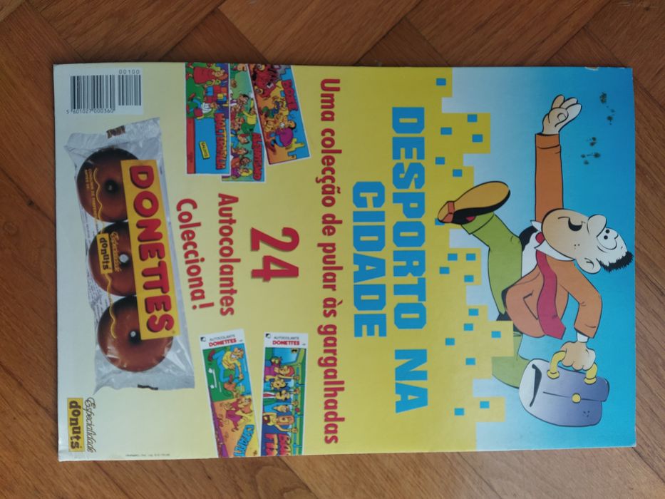 Caderneta de cromos incompleta Bollycao - Fauna em Perigo