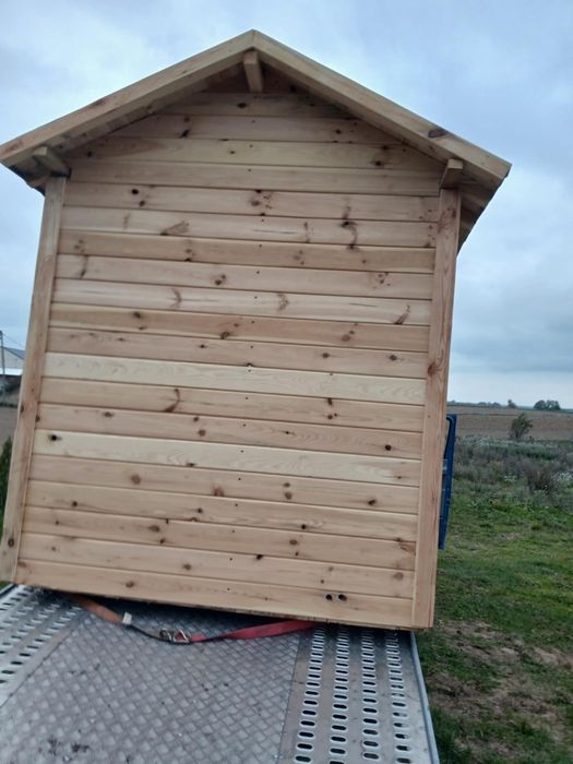 Golebnik 3x2 m Dach dwuspadowy z rusztem