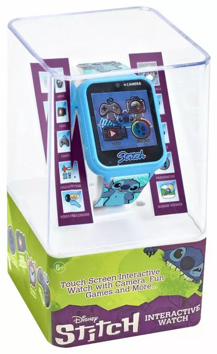 Smartwatch 10 funkcji Stitch LAS4027 Kids Euroswan. Kids Euroswan. Nowy Produkt