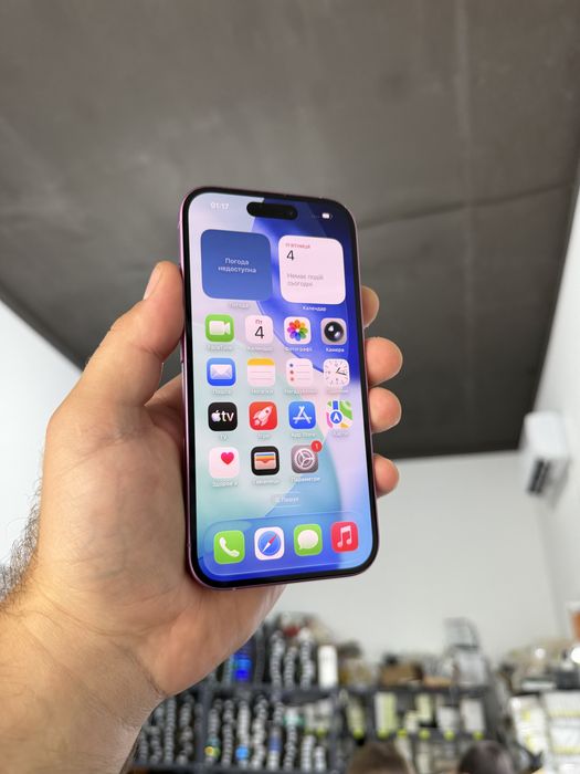 Apple Iphone 16 128 gb рожевий 100% айфон 16 фіз сім
