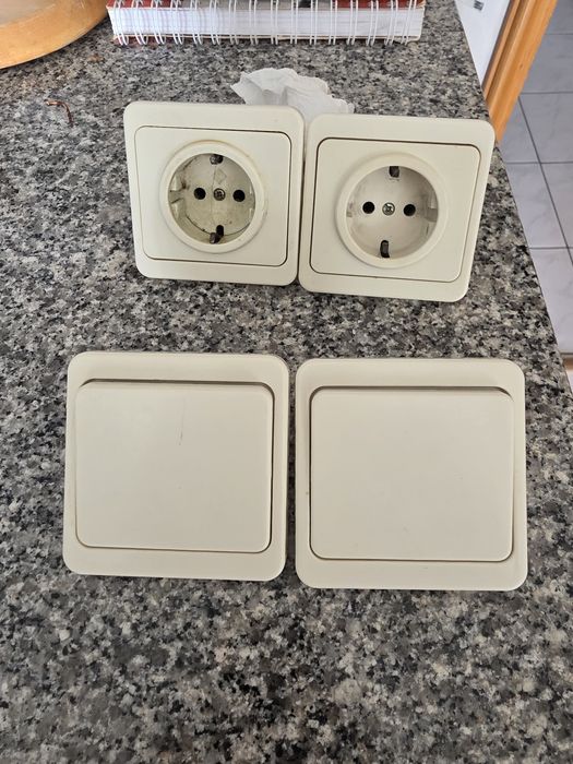 Interruptor  e tomada