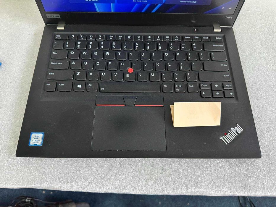 Ноутбук Lenovo ThinkPad T490s | i5-8265u | 16GB DDR4 | SSD 512GB | 14"