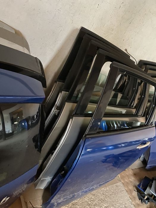 Renault scenic 3 двері молдинг  скло