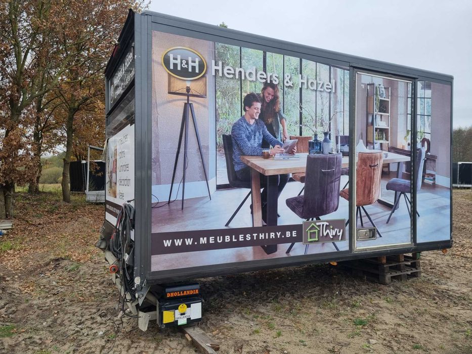 Kontener meblowy zabudowa Izoterma  445x210x235 DAILY(MONTAŻ)