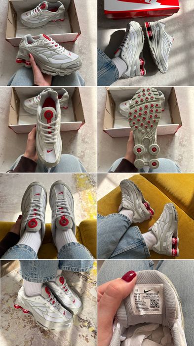 БЕЗ ПЕРЕДПЛАТИ‼️ Кросівки Nike Shox Ride 2 x Supreme / 36-46, ПРЕМІУМ