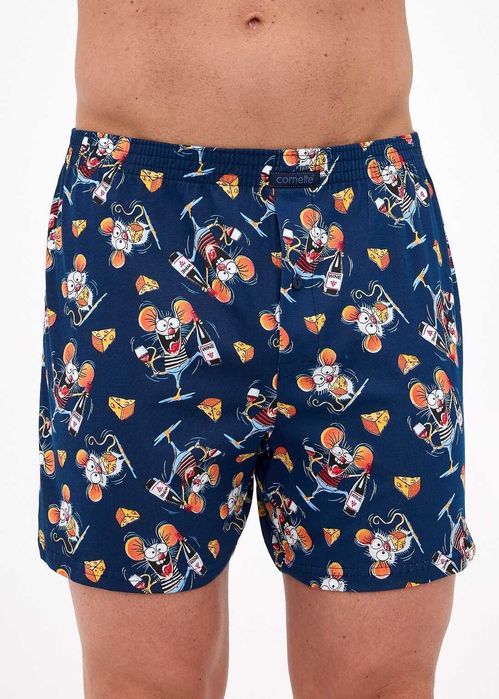 Труси чоловічі сімейні вільного крою CORNETTE з прикольним малюнком
