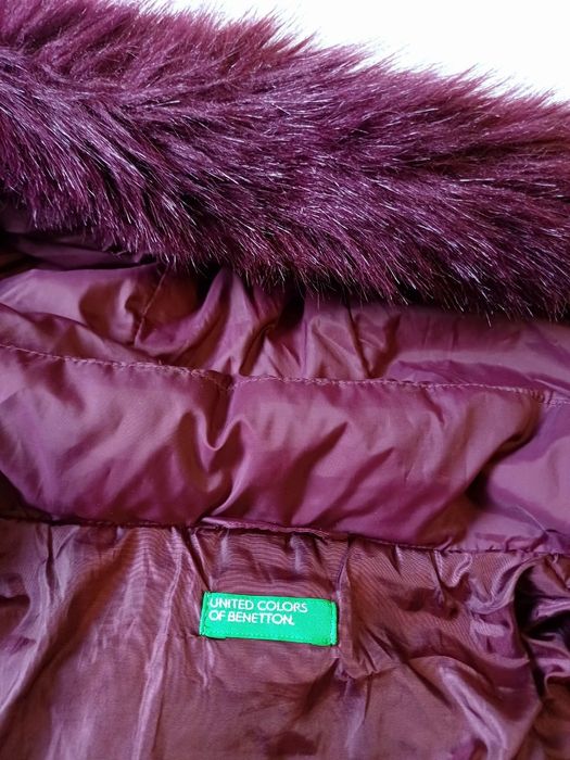 Дитячий пуховик United Colors of Benetton для дівчинку 146-152см