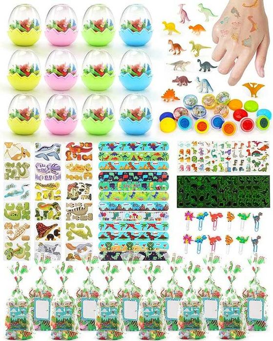 Dinozaury dla dzieci figurki Vanplay 125 szt