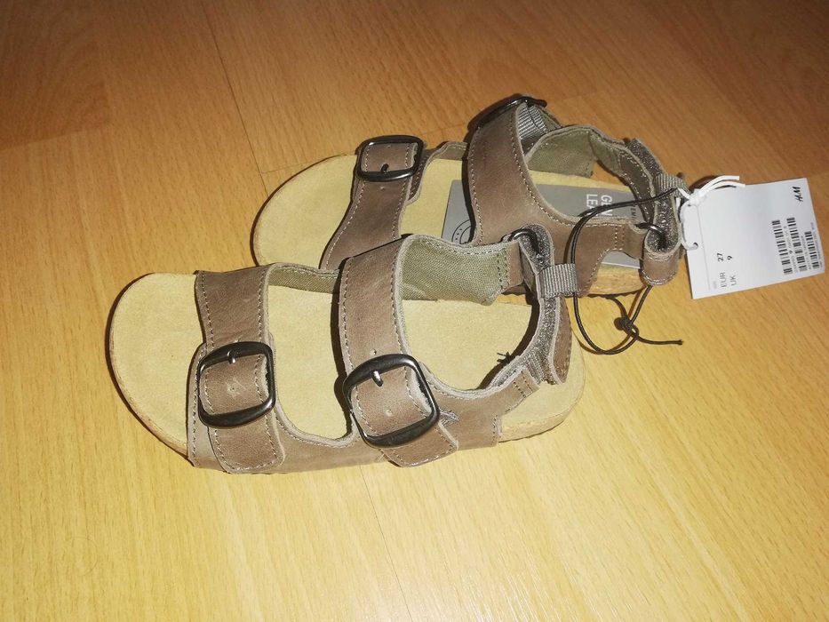 NOWE skórzane sandały H&M 26