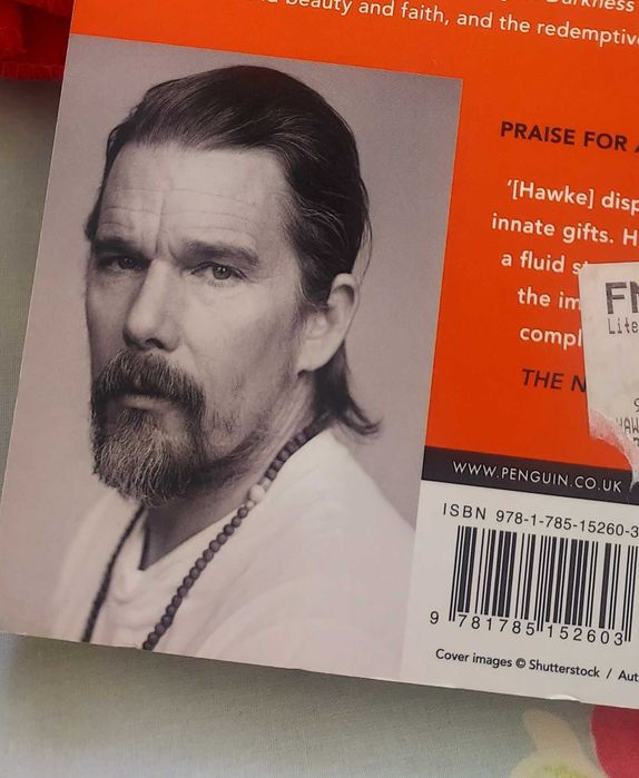 Livro "A bright ray of darkness" de Ethan Hawke