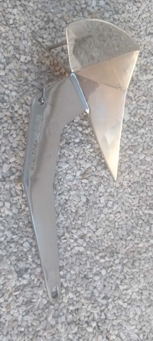 Âncora inox cromada barco lewmar