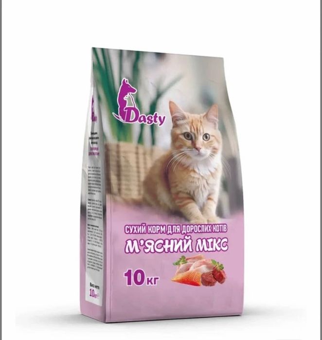 Корм для дорослих котів