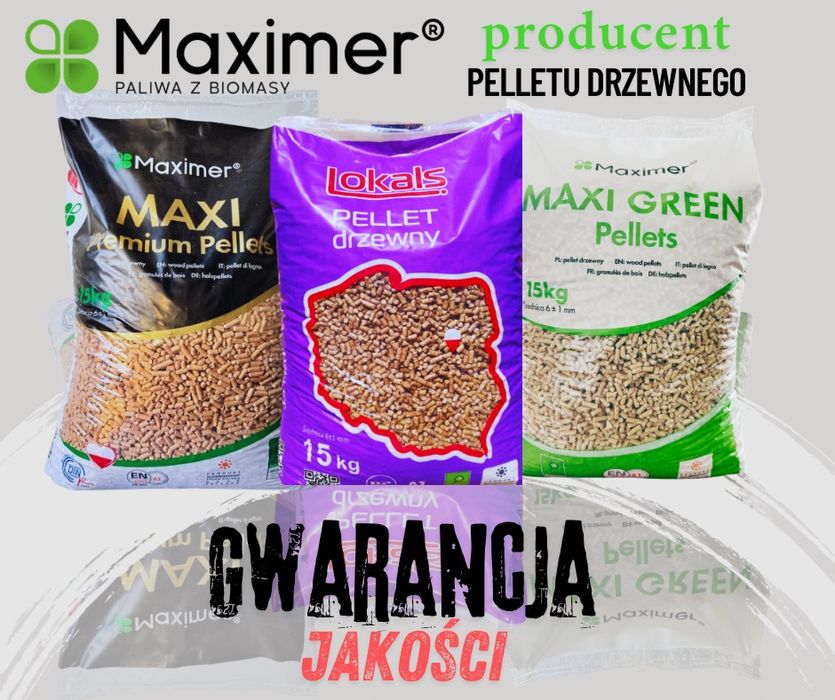 Pellet drzewny Maximer (DINplus ENplus®) Producent