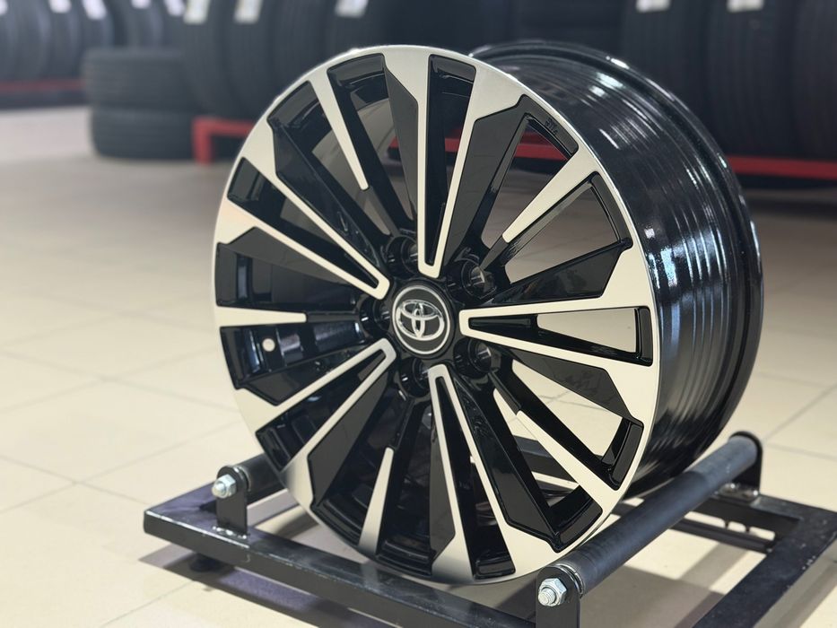 Диски REPLICA FB TY374 R17 5x114.3 Black Machined Face (Toyota)