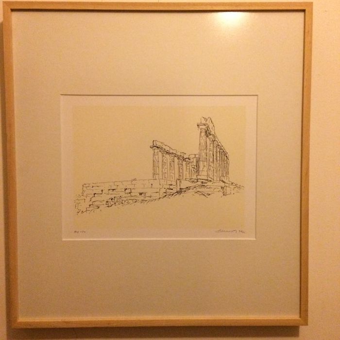 Serigrafia do Arquitecto Adalberto Dias