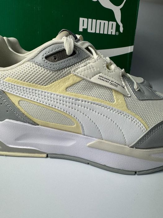 Nowe sneakersy sportowe PUMA Mirage Sport Hacked białe szare 41