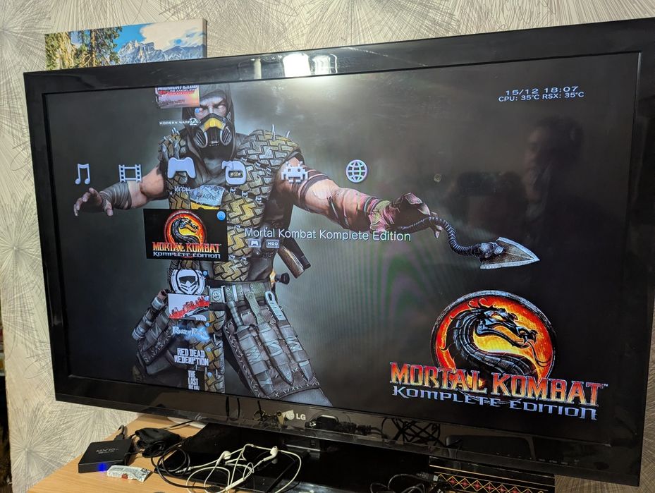 PS3 Slim 320gb +20 ТОП игр Gta 5, San Andreas/Mortal/Fifa 19