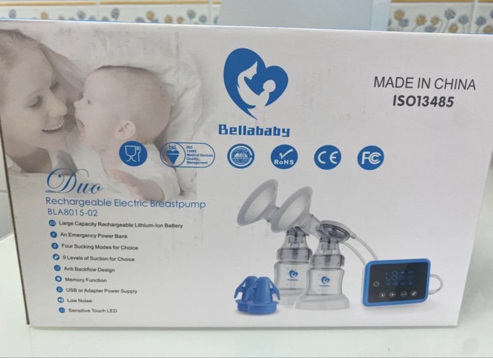 Maquina Extracao Leite Materno Dupla BELLABABY  BLA8015-02