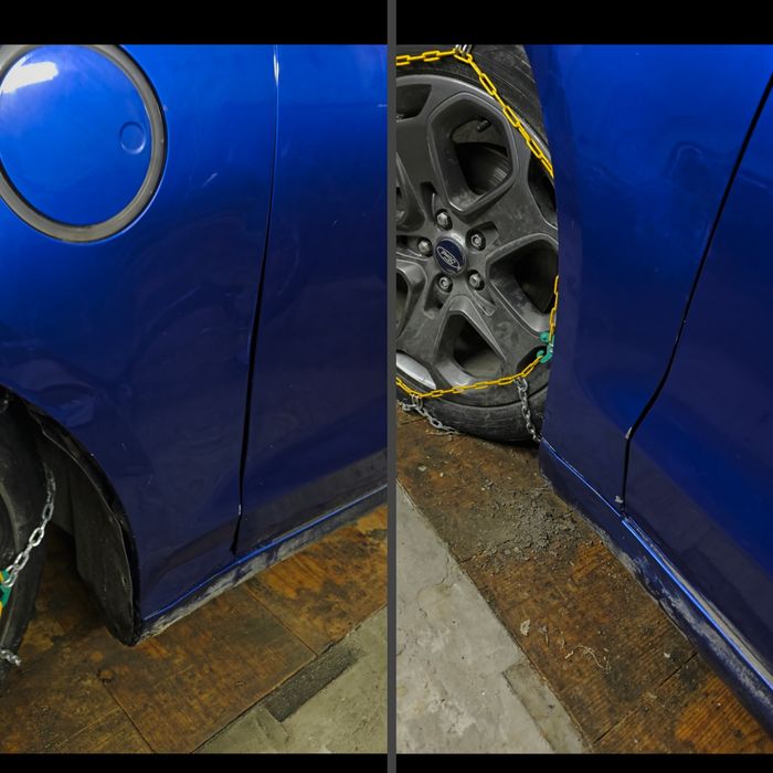 Видалення вмятин технікою PDR