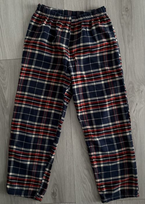 Spodnie do spania flanelowe z piżamy h&m 158/164