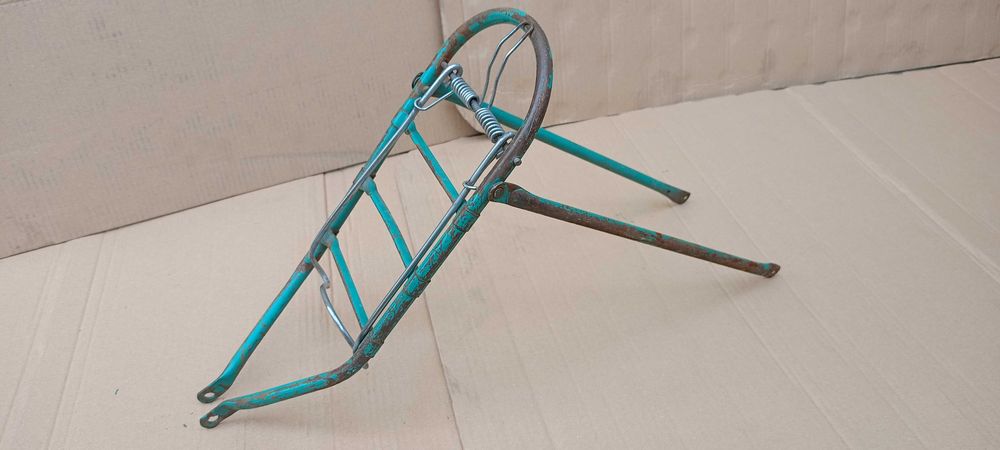 Rower Ukraina bagażnik Prl stary rower zabytkowy z epoki retro