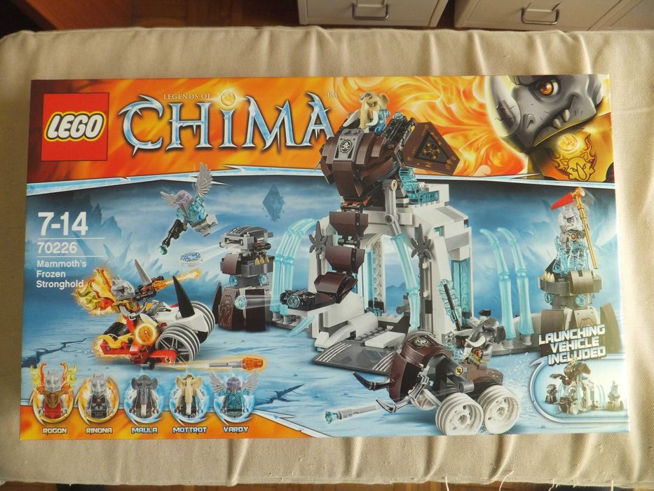 70226 LEGO Legends Chima - Fortaleza Gelada Mamute