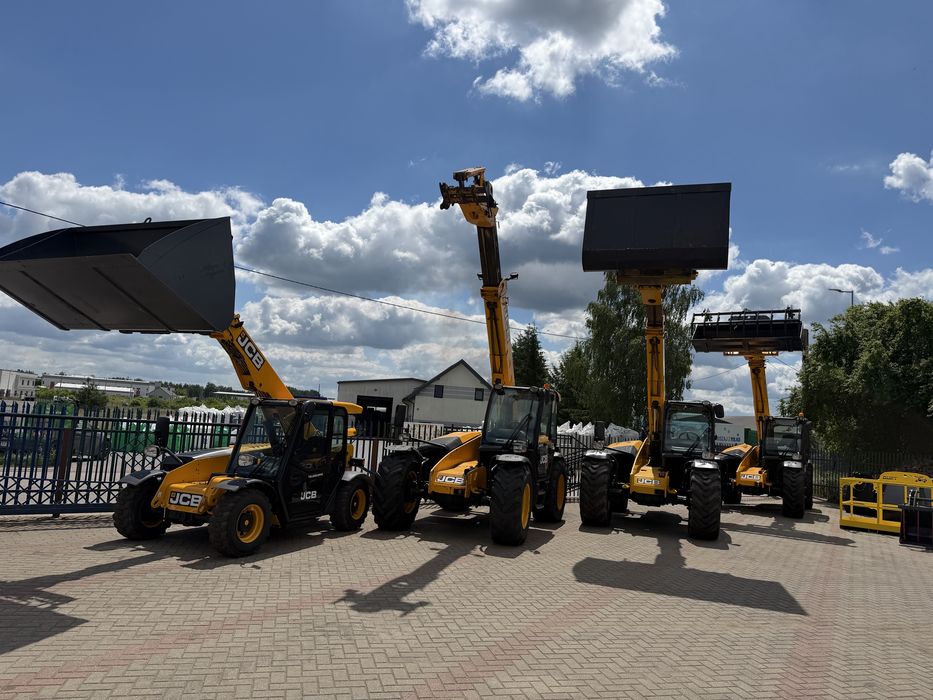 Ładowarka JCB 525-60AGRI  2018r KLIMA bardzo ładba niska kompaktowa 1,8m
