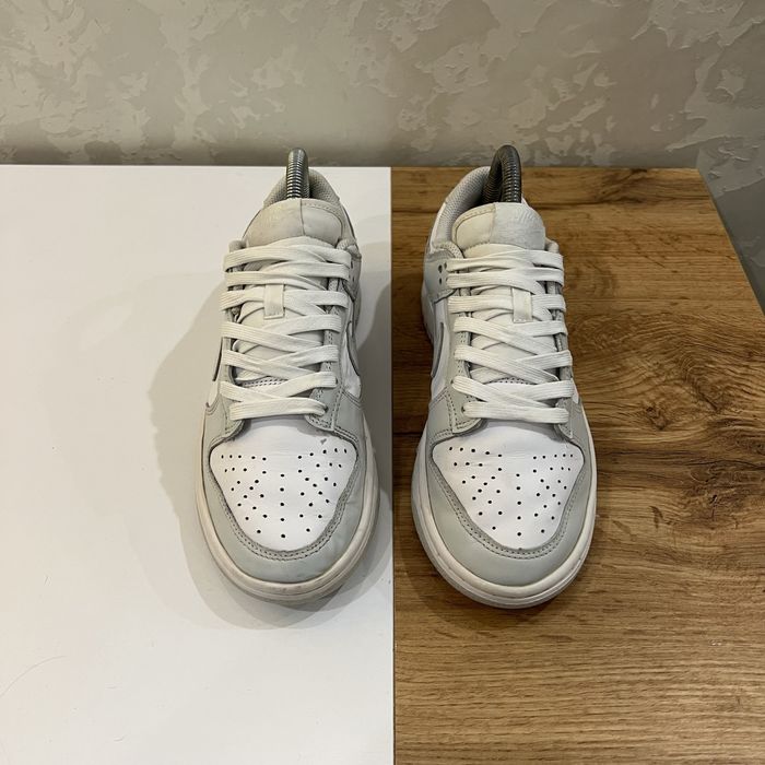 Nike Dunk Low White/Grey 38.5 розмір