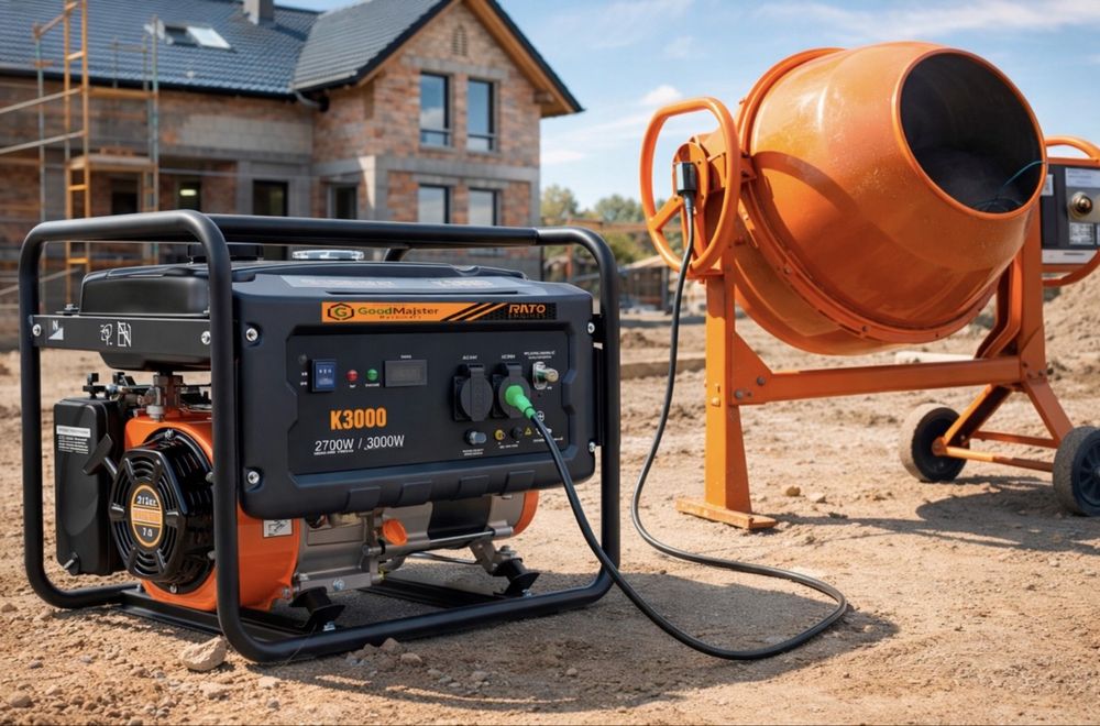 NOWY AGREGAT generator Prądu PB95 Kingway 3000W 12L Miedź AVR FV