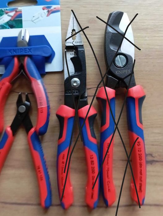 Knipex mix obcinaczki ,