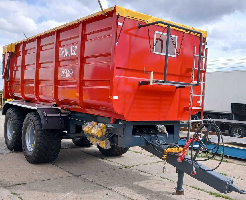 Przyczepa Skorupowa Tandem M28 (22t) FINANSOWANIE,promocja nawóz BISON