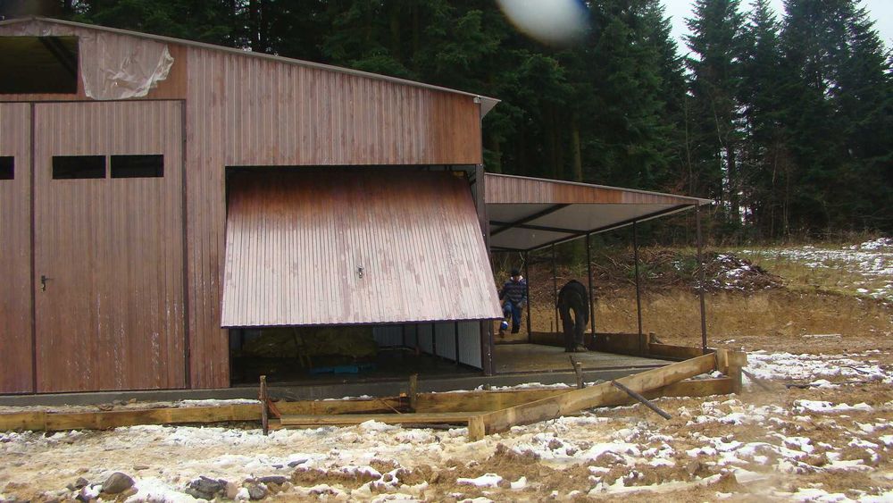 GARAŻ BLASZANY / Wiata / Hala / Drewnopodobny / Magazyn - GRZYWSTAL