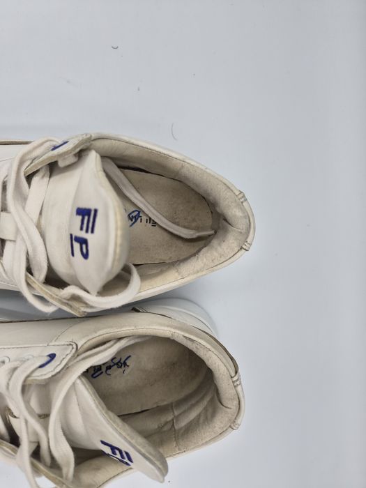 Sneakersy wysokie unisex białe 40 Filling Pieces Plain 683