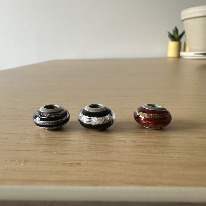 Charmsy beadsy koraliki Pandora Apart murano różne kolory zdobione