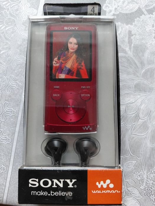 Редкий Sony Walkman NWZ-E453 4GB Red | Новый | Оригинал | В коробке