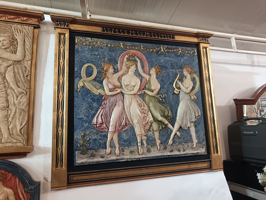 Quadro em relevo