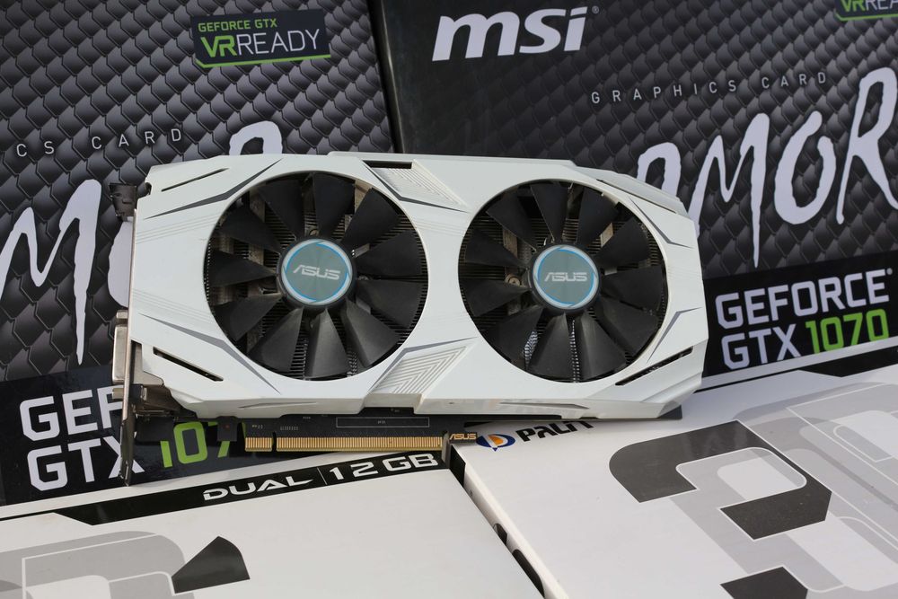 asus dual 1070 - купить комплектующие для ПК - Цена на OLX.ua