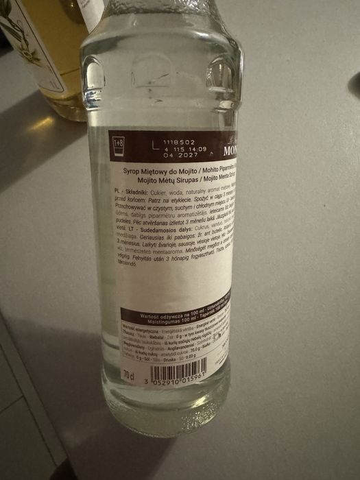 Syrop Monin Mojito Mint O,7litr