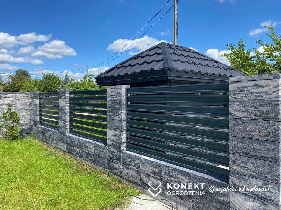 Promocja Bloczek ogrodzeniowy 50x28x20 kolor gra i sterk tylko 32 zł