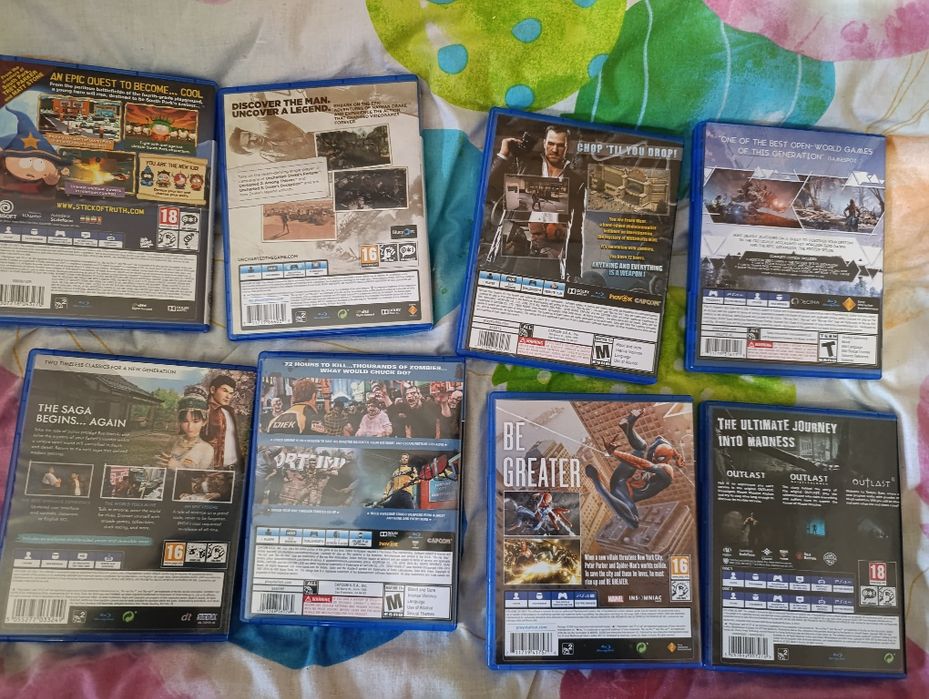 Диски Playstaion 4