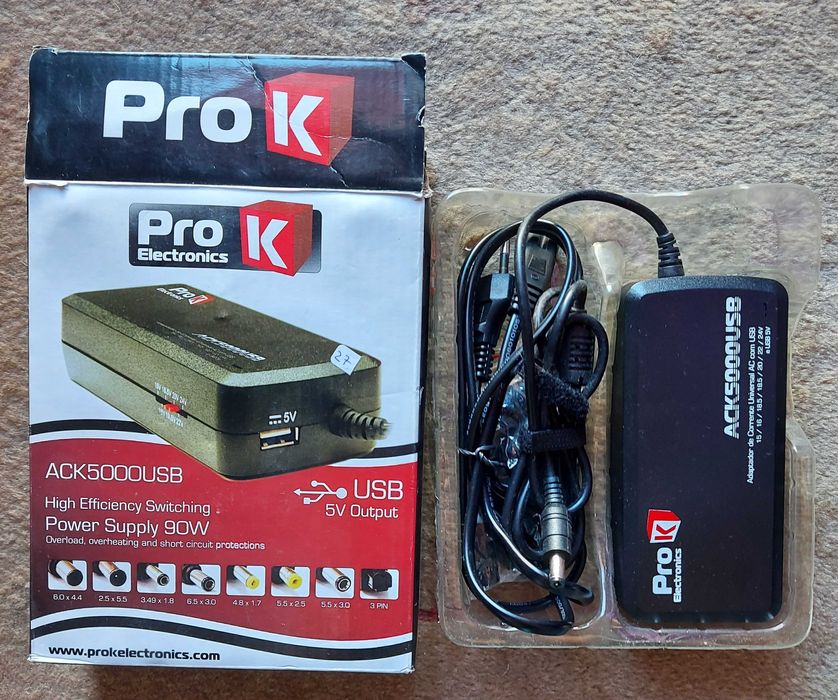 Transformador Universal Pro K ACK90W-USB