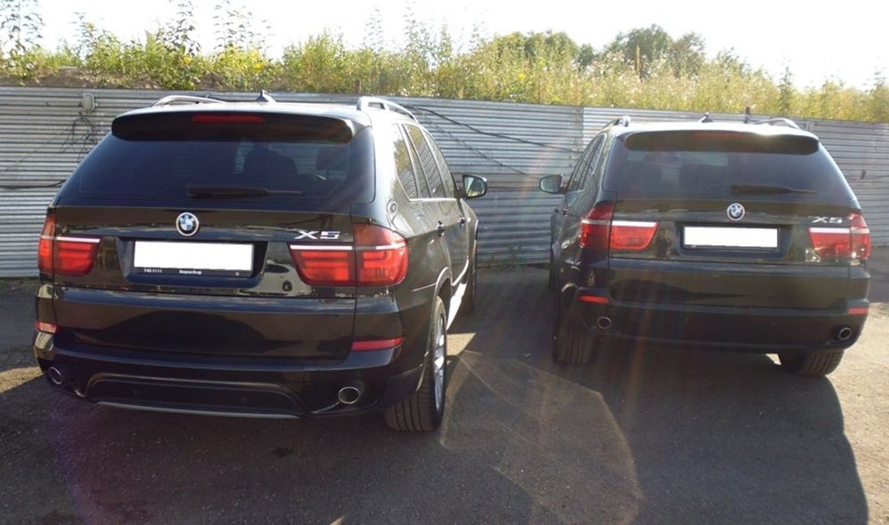 Насадки глушителя bmw F10 Х5 X6 е53 60 70 71 83 90 F10 15 20 30 G30 31