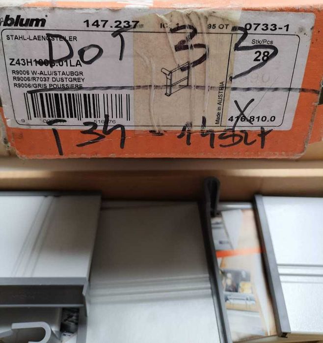 Blum  ORGA LINE Nowe !!