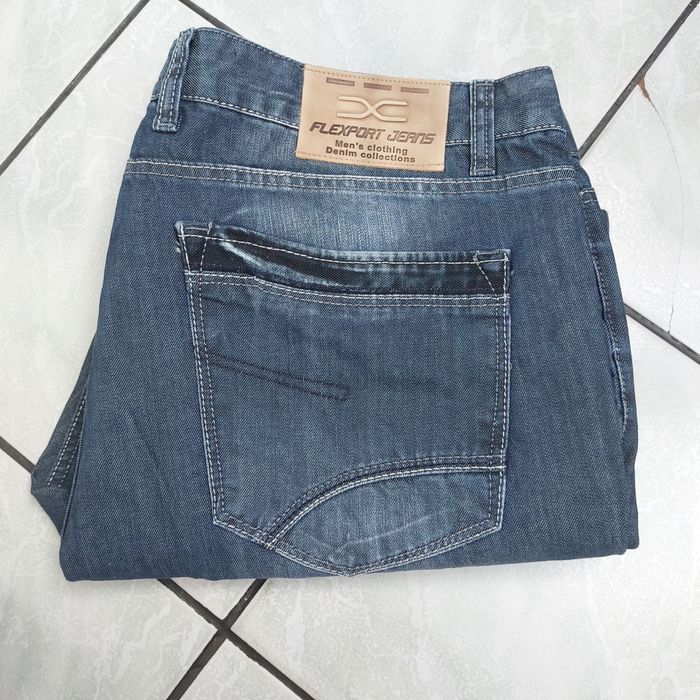 Spodnie jeansy męskie baggy skate opium y2k