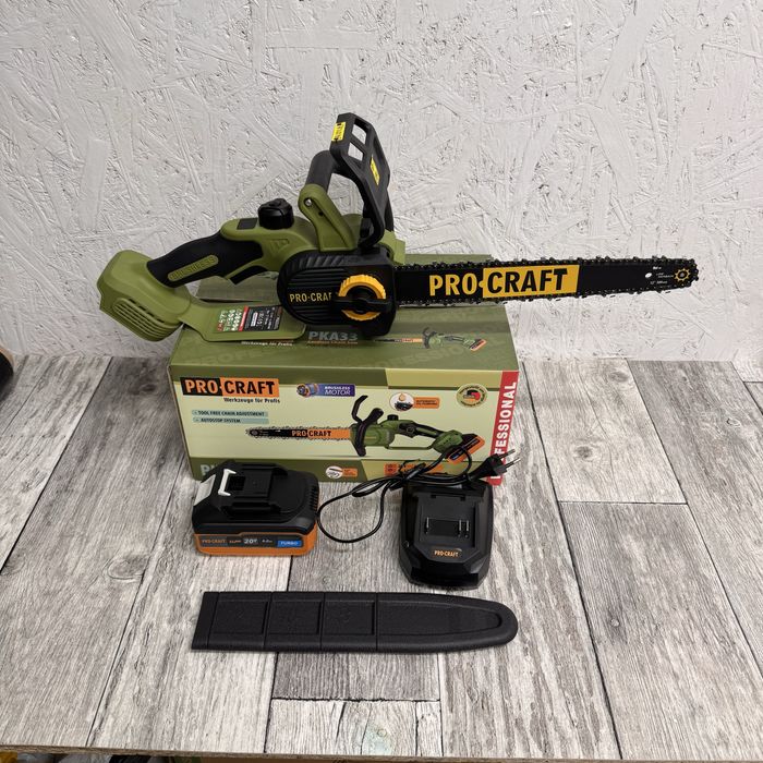 Акумуляторна ланцюгова пила PROCRAFT PKA-33 Безщіткова / шина 30см